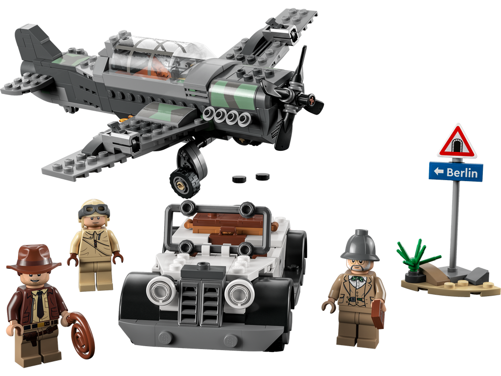 77012 Fighter Plane Chase (Used) LEGO Indiana Jones product image 1, provided for visual reference and product detail review