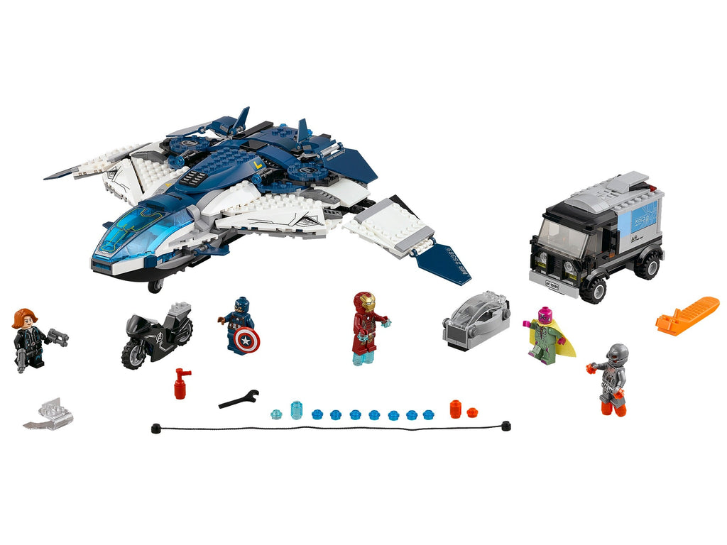 76032 The Avengers Quinjet City Chase (Used) LEGO Super Heroes product image 1, provided for visual reference and product