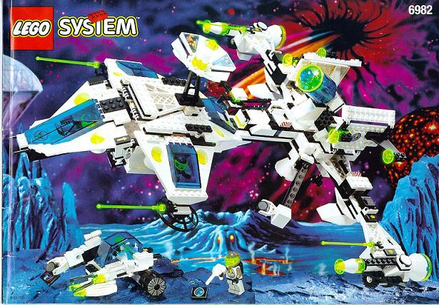 6982 Explorien Starship (Certified) LEGO Space product image 2, provided for visual reference and product detail review