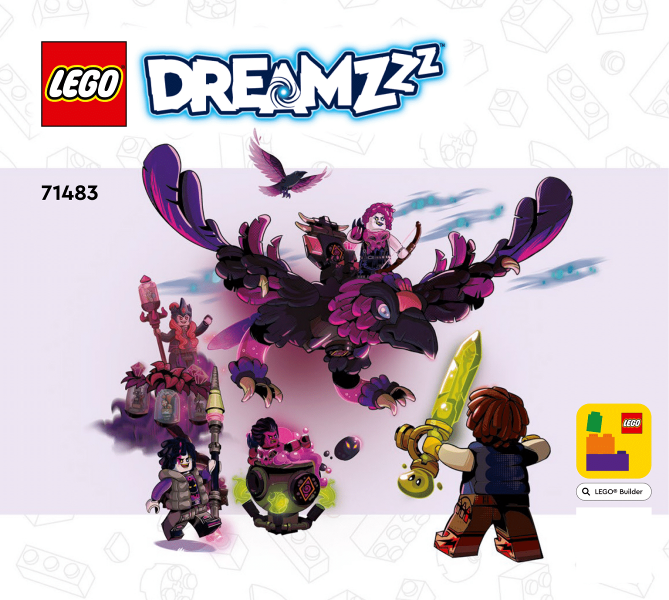 71483 The Never Witch's Nightmare Creatures (Certified) LEGO Dreamzzz product image 2, provided for visual reference and