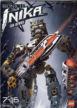 8730 Toa Hewkii (Used) LEGO BIONICLE product image 2, provided for visual reference and product detail review