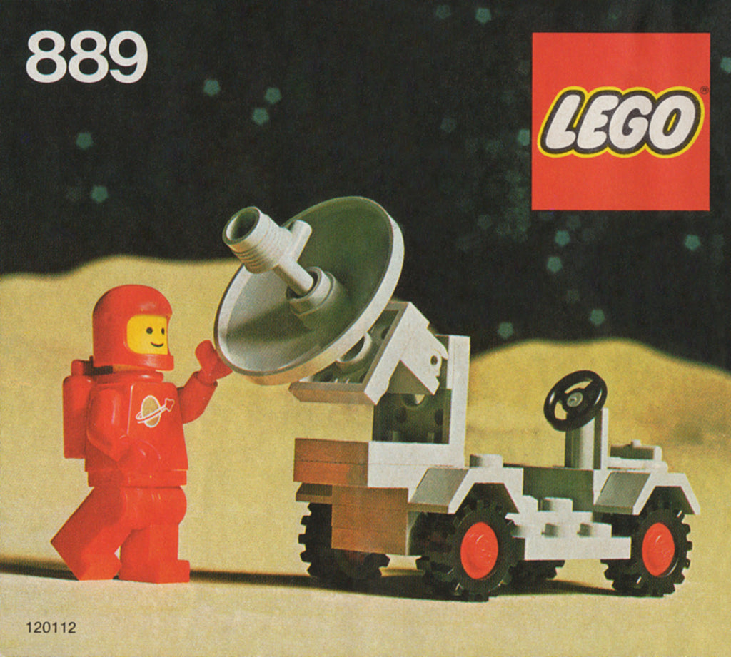 889 Radar Truck (Retired) LEGO Space product image 2, provided for visual reference and product detail review