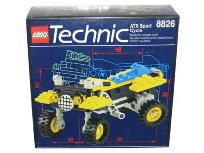 8826 ATX Sport Cycle (Retired) LEGO TECHNIC product image 1, provided for visual reference and product detail review