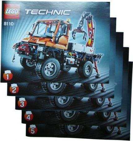 8110 Mercedes-Benz Unimog U 400 (Used) LEGO TECHNIC product image 2, provided for visual reference and product detail review