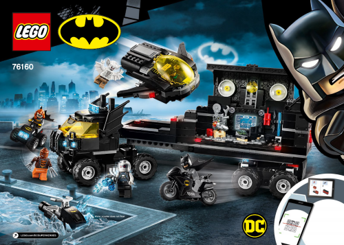76160 Mobile Bat Base (Certified) LEGO Super Heroes product image 2, provided for visual reference and product detail review