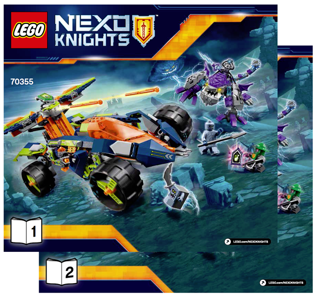 70355 Aaron's Rock Climber (Certified) LEGO Nexo Knights product image 2, provided for visual reference and product detail