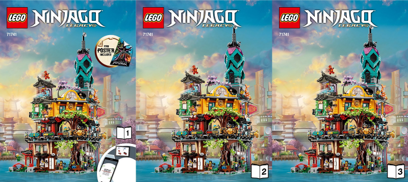 71741 NINJAGO City Gardens (Certified) LEGO Ninjago product image 2, provided for visual reference and product detail review