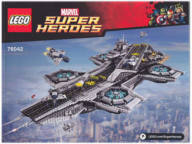 76042 The SHIELD Helicarrier (Certified) LEGO Super Heroes product image 2, provided for visual reference and product detail