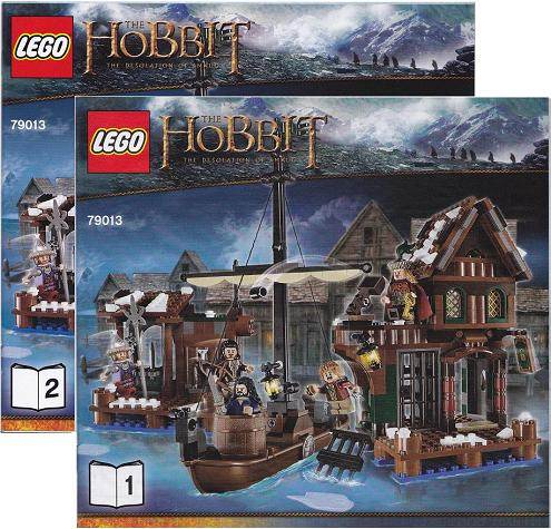 79013 Lake-town Chase (Used) LEGO The Hobbit product image 2, provided for visual reference and product detail review