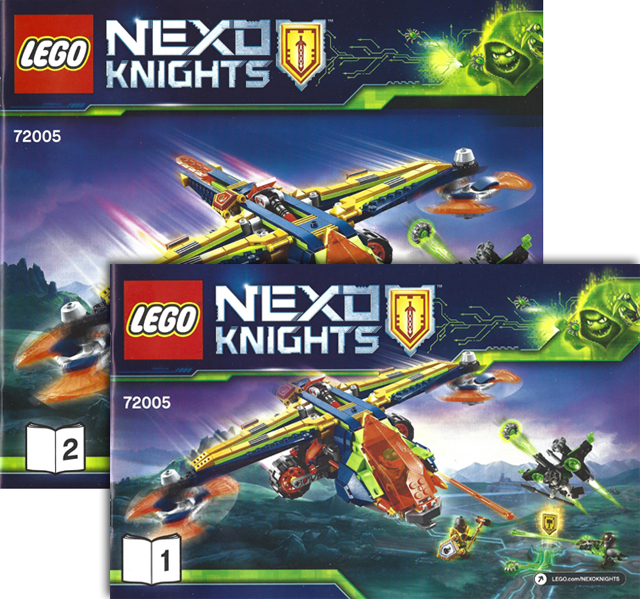 72005 Aaron's X-bow (Used) LEGO Nexo Knights product image 2, provided for visual reference and product detail review