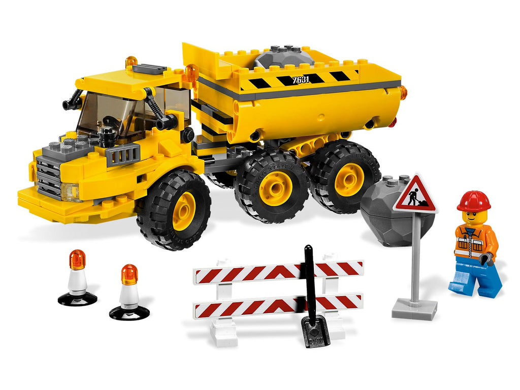 7631 Dump Truck (Used) LEGO City product image 1, provided for visual reference and product detail review