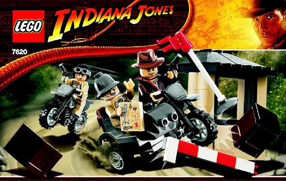 7620 Indiana Jones Motorcycle Chase (Certified) LEGO Indiana Jones product image 2, provided for visual reference and