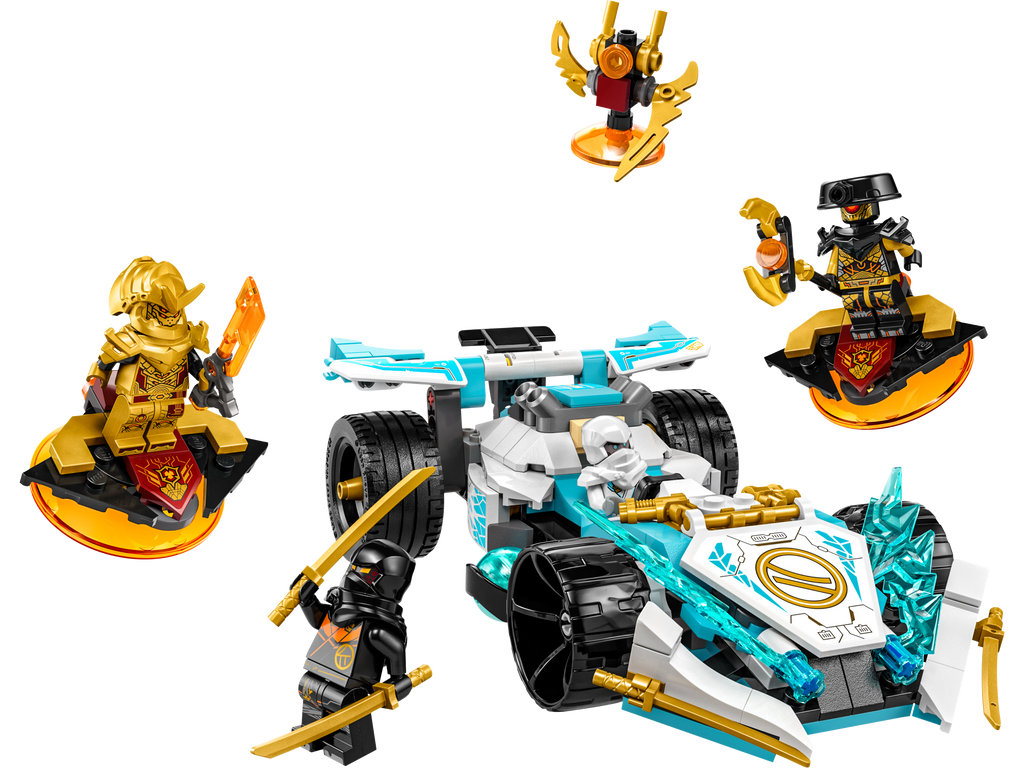 71791 Zane's Dragon Power Spinjitzu Race Car (Used) LEGO Ninjago product image 1, provided for visual reference and product