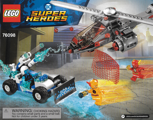 76098 Speed Force Freeze Pursuit (Certified) LEGO Super Heroes product image 2, provided for visual reference and product