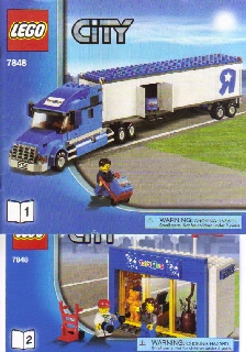 7848 Toys R Us Truck (Certified) LEGO City product image 2, provided for visual reference and product detail review
