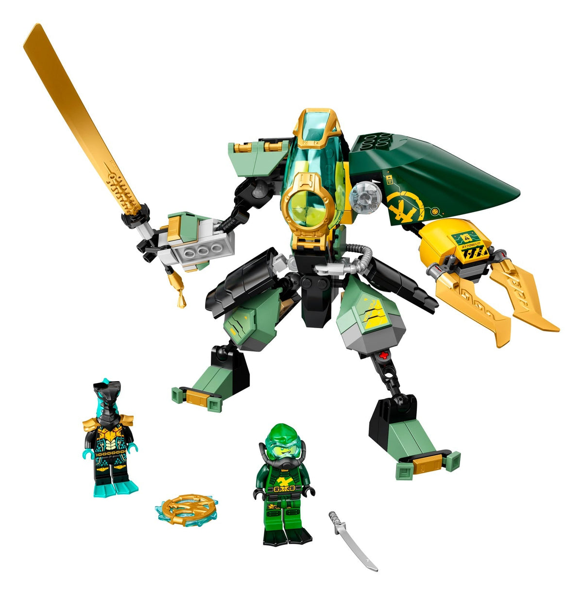 71750 Lloyd's Hydro Mech (Certified) LEGO Ninjago product image 1, provided for visual reference and product detail review