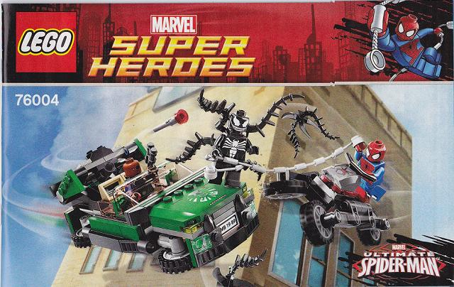 76004 Spider-Man: Spider-Cycle Chase (Certified) LEGO Super Heroes product image 2, provided for visual reference and