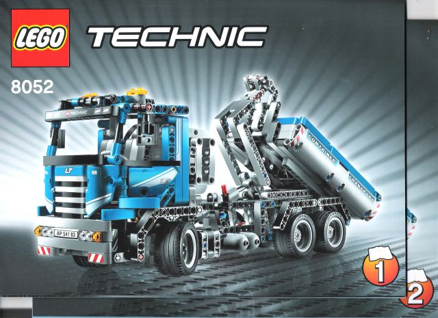 8052 Container Truck (Certified) LEGO TECHNIC product image 2, provided for visual reference and product detail review