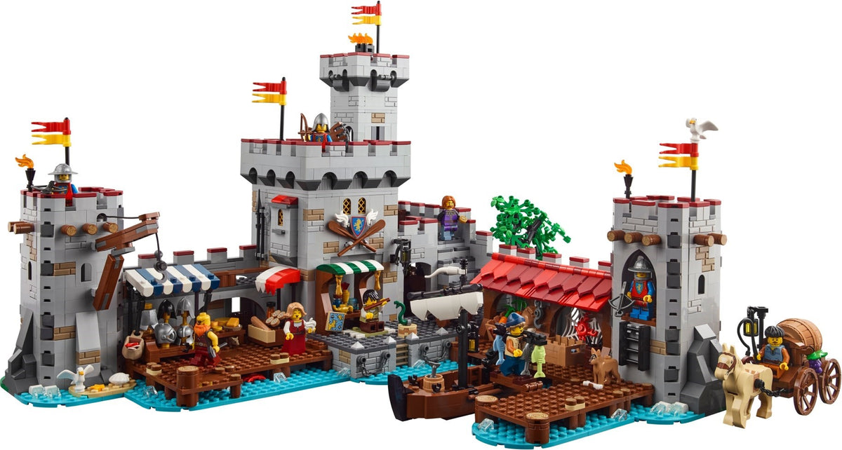 910047 Medieval Seaside Market (Used) LEGO BrickLink product image 1, provided for visual reference and product detail review