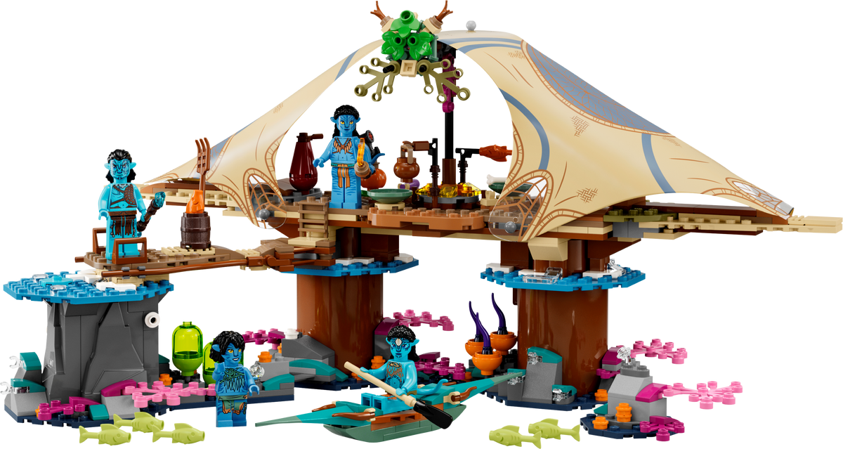 75578 Metkayina Reef Home (Used) LEGO Avatar product image 1, provided for visual reference and product detail review