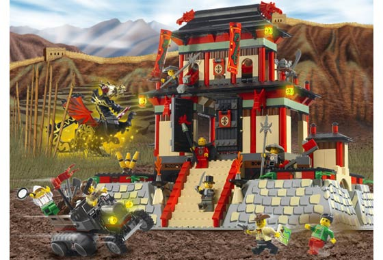 7419 Dragon Fortress (Used) LEGO Adventurers product image 1, provided for visual reference and product detail review