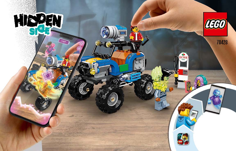 70428 Jack's Beach Buggy (Used) LEGO Hidden Side product image 2, provided for visual reference and product detail review