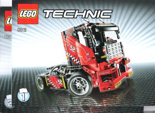 8041 Race Truck (Certified) LEGO TECHNIC product image 2, provided for visual reference and product detail review