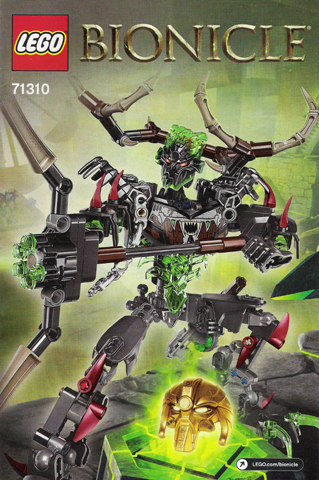 71310 Umarak the Hunter (Used) LEGO BIONICLE product image 2, provided for visual reference and product detail review