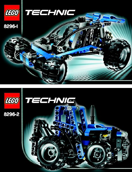 8296 Dune Buggy (Used) LEGO TECHNIC product image 2, provided for visual reference and product detail review