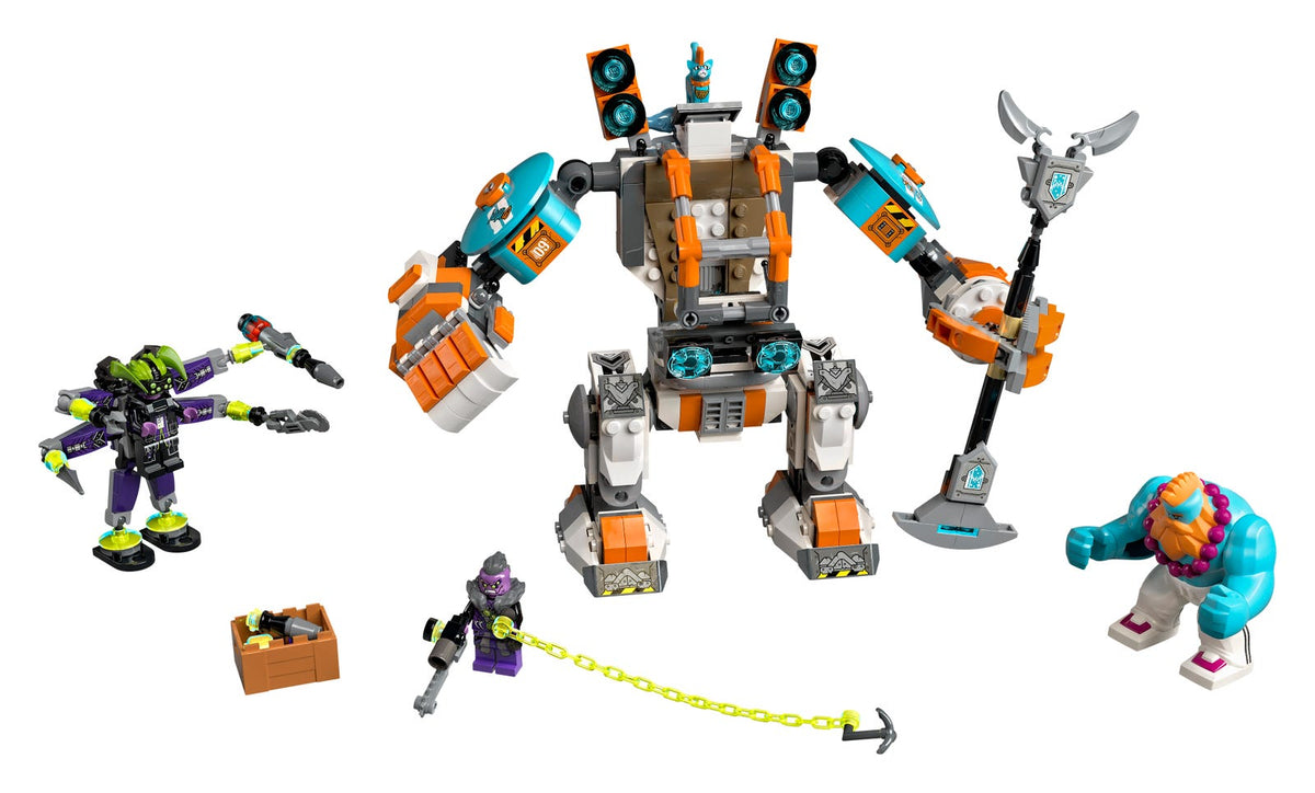 80025 Sandy's Power Loader Mech (Used) LEGO Monkie Kid product image 1, provided for visual reference and product detail