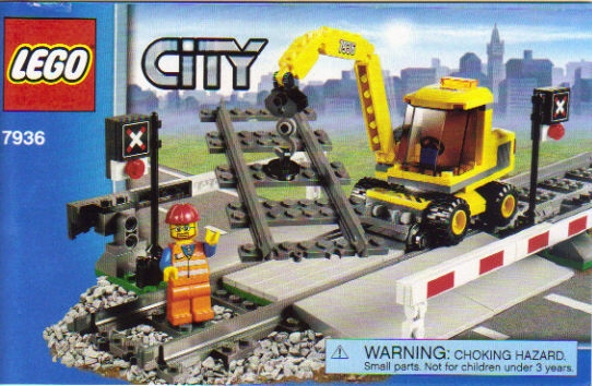 7936 Level Crossing (Used) LEGO City product image 2, provided for visual reference and product detail review