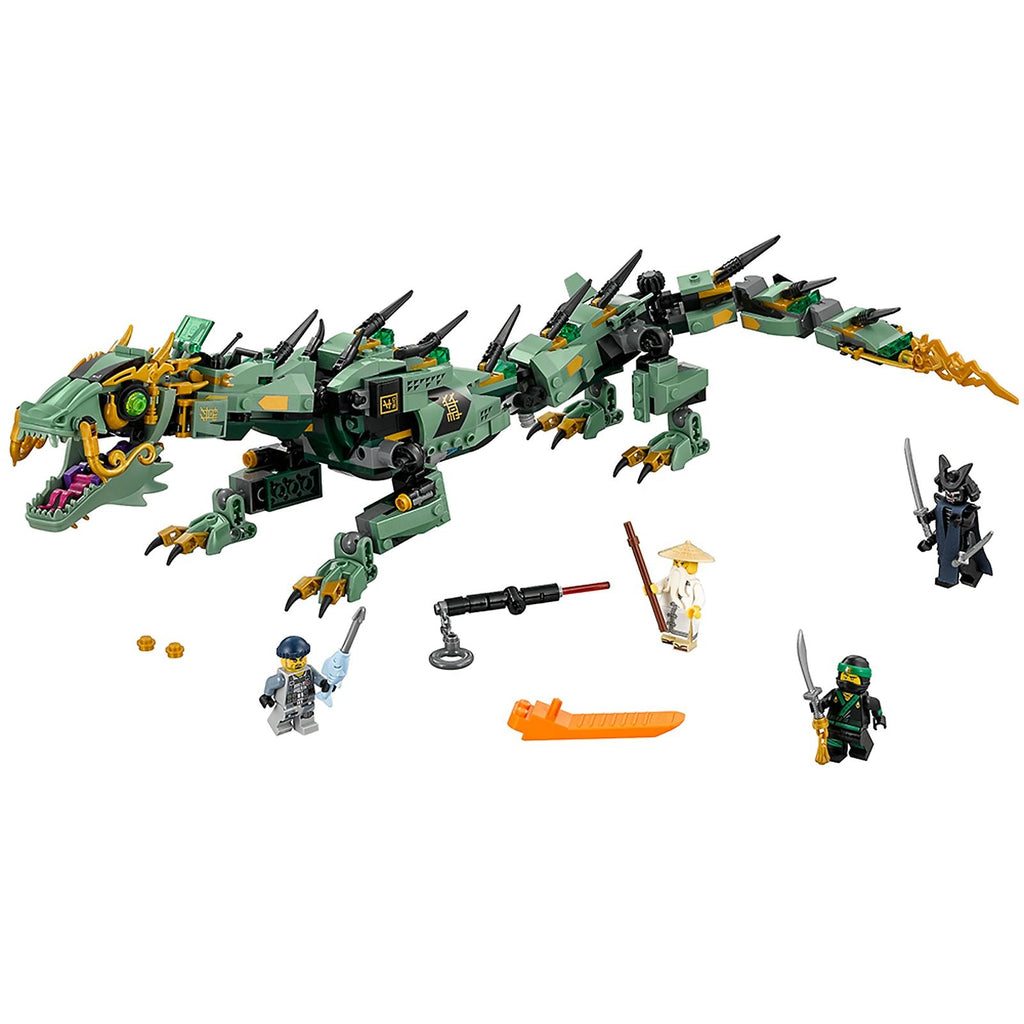 70612 Green Ninja Mech Dragon (Certified) LEGO The LEGO Ninjago Movie product image 1, provided for visual reference and