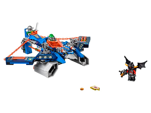 70320 Aaron Fox's Aero-Striker V2 (Used) LEGO Nexo Knights product image 1, provided for visual reference and product detail