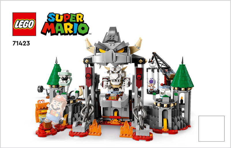 71423 Dry Bowser Castle Battle - Expansion Set (Used) LEGO Super Mario product image 2, provided for visual reference and