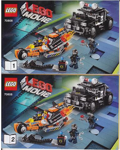 70808 Super Cycle Chase (Used) LEGO The LEGO Movie product image 2, provided for visual reference and product detail review