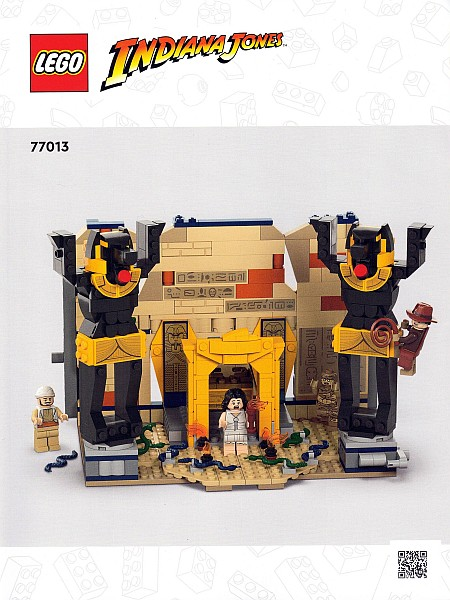 77013 Escape from the Lost Tomb (Certified) LEGO Indiana Jones product image 2, provided for visual reference and product