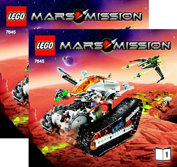 7645 MT-61 Crystal Reaper (Certified) LEGO Space product image 2, provided for visual reference and product detail review