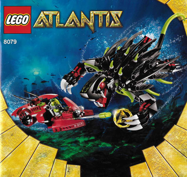 8079 Shadow Snapper (Certified) LEGO Atlantis product image 2, provided for visual reference and product detail review