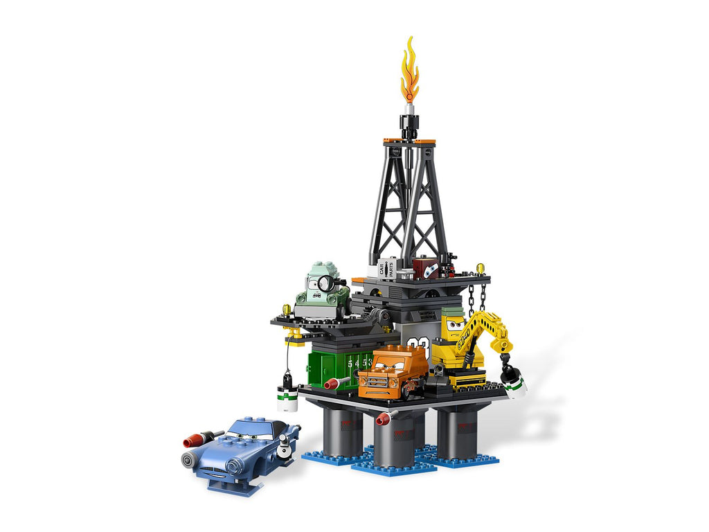 9486 Oil Rig Escape (Used) LEGO Cars product image 1, provided for visual reference and product detail review