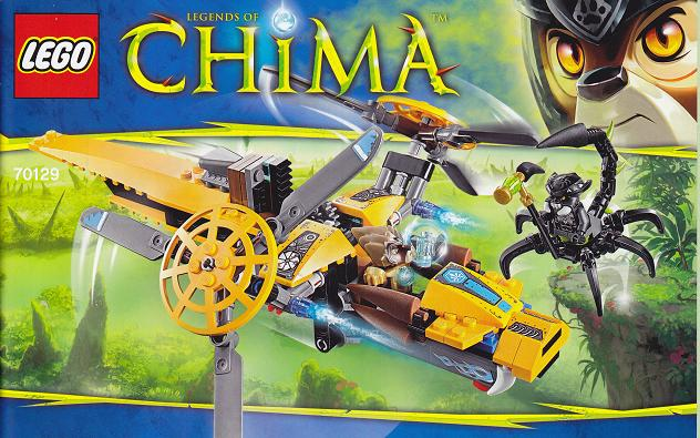 70129 Lavertus' Twin Blade (Certified) LEGO Legends of Chima product image 2, provided for visual reference and product