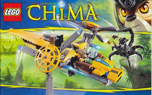 70129 Lavertus' Twin Blade (Certified) LEGO Legends of Chima product image 2, provided for visual reference and product