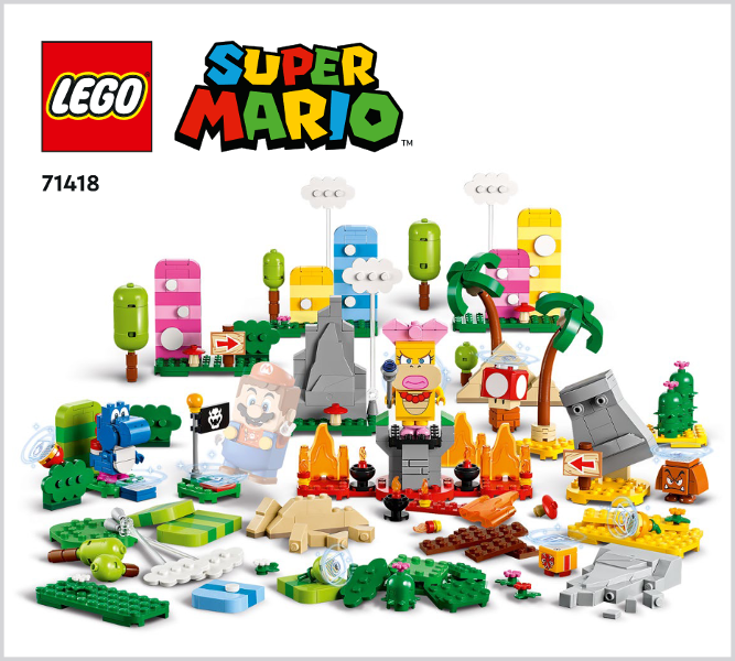 71418 Creativity Toolbox - Maker Set (Used) LEGO Super Mario product image 2, provided for visual reference and product