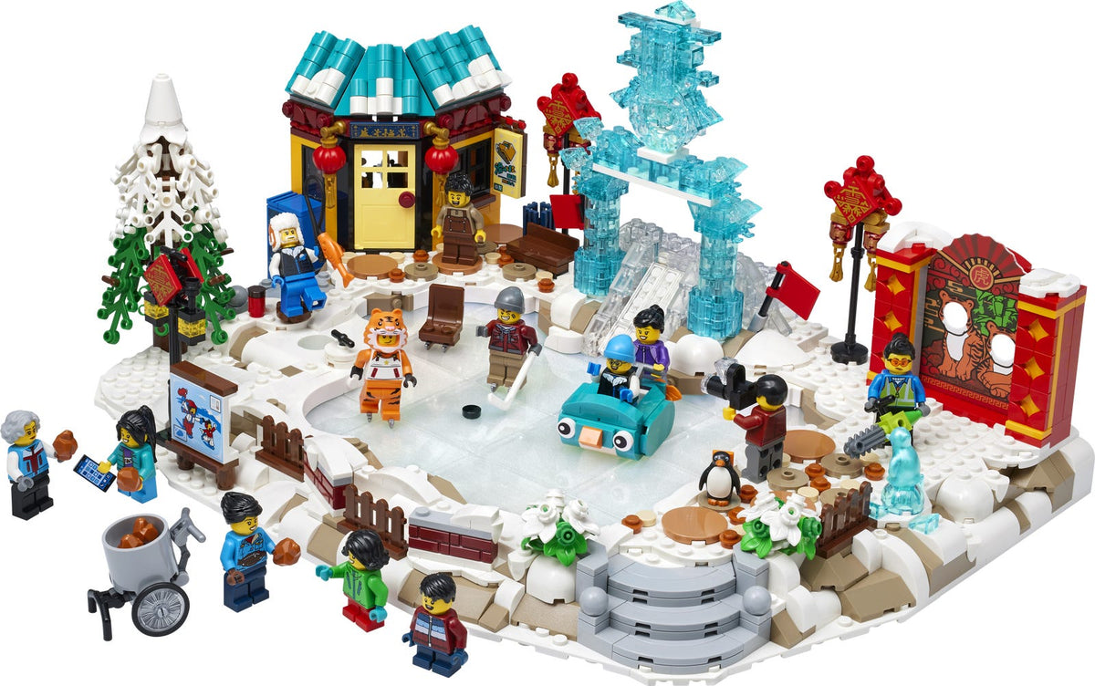 80109 Lunar New Year Ice Festival (Used) LEGO Seasonal product image 1, provided for visual reference and product detail