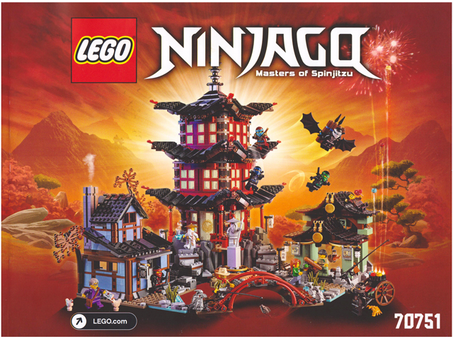 70751 Temple of Airjitzu (Certified) LEGO Ninjago product image 2, provided for visual reference and product detail review