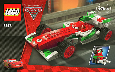 8678 Ultimate Build Francesco (Used) LEGO Cars product image 2, provided for visual reference and product detail review