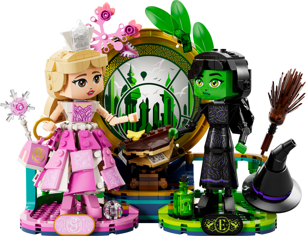 75682 Elphaba & Glinda Figures (Certified) LEGO Wicked product image 1, provided for visual reference and product detail