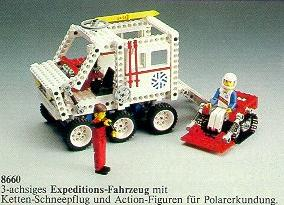 8660 Arctic Rescue Unit (Certified) LEGO TECHNIC product image 1, provided for visual reference and product detail review