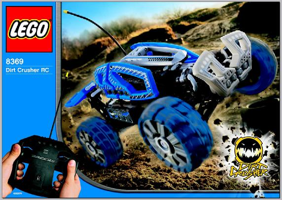 8369 Dirt Crusher RC (Reissue) (Certified) LEGO Racers product image 2, provided for visual reference and product detail
