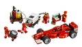 8673 Ferrari F1 Fuel Stop (Certified) LEGO Racers product image 1, provided for visual reference and product detail review