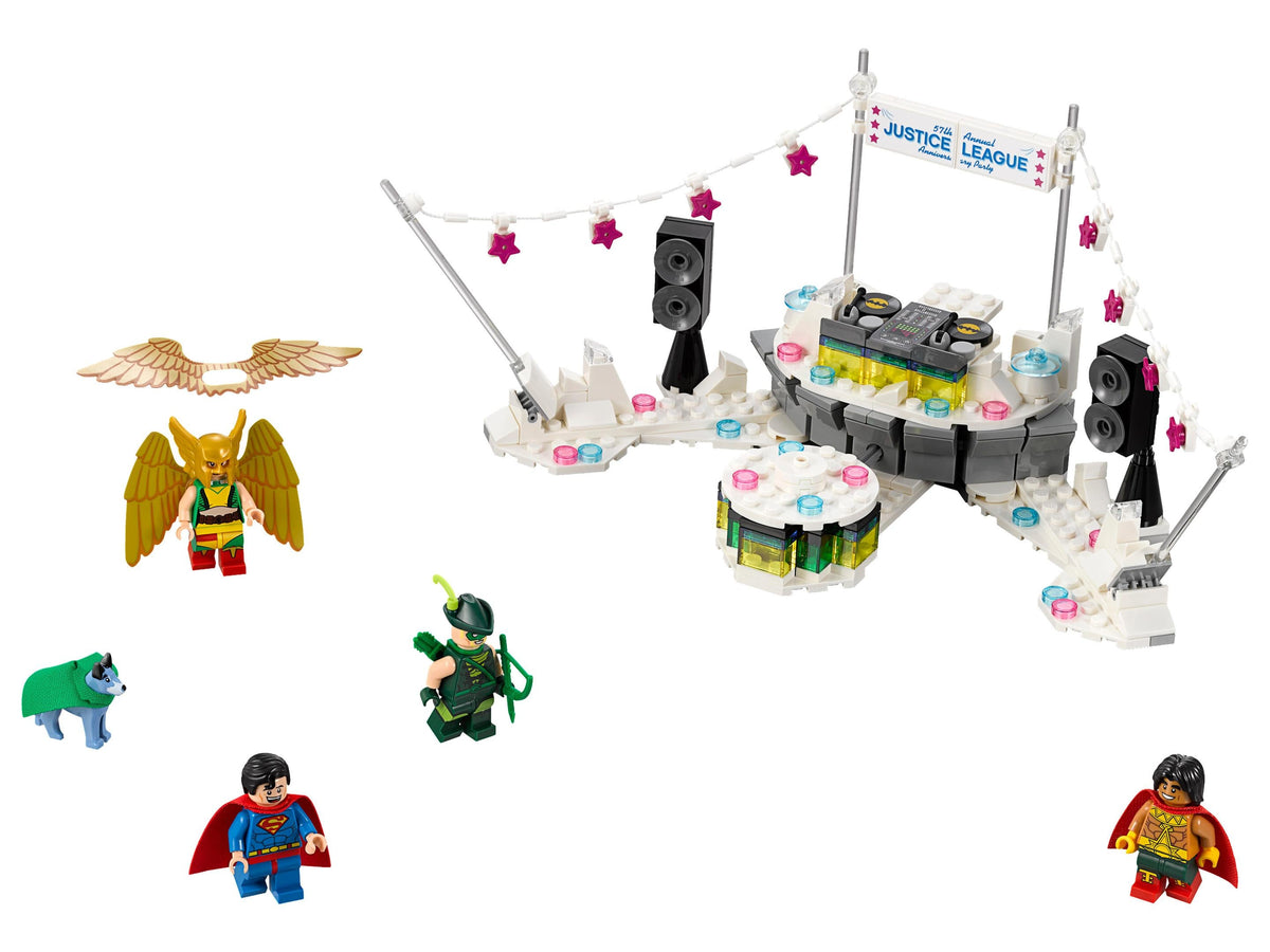 70919 The Justice League Anniversary Party (Used) LEGO The LEGO Batman Movie product image 1, provided for visual reference